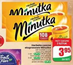 Dino Herbata czarna ekspresowa Minutka oferta