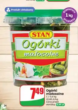 Dino Ogórki małosolne Stan oferta