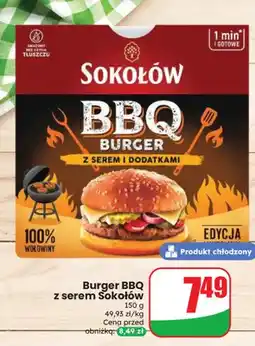 Dino Burger BBQ z serem Sokołów oferta