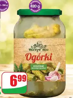 Dino Ogórki kiszone domowym sposobem Warzyw Moc oferta
