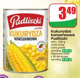 Dino Kukurydza konserwowa Pudliszki oferta