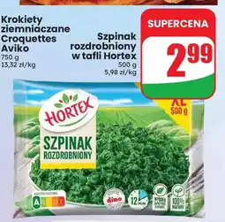 Dino Szpinak rozdrobniony w tafli Hortex oferta
