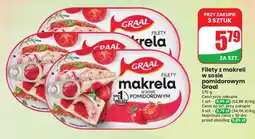 Dino Filety z makreli w sosie pomidorowym Graal oferta