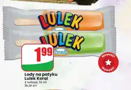 Dino Lody na patyku Lulek pomarańczowe oferta