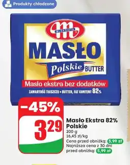 Dino Masło Ekstra Polskie Mlekovita 82% oferta