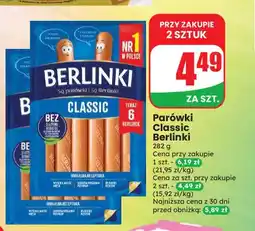 Dino Parówki Classic Berlinki oferta