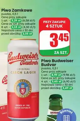 Dino Piwo Budweiser Budvar oferta