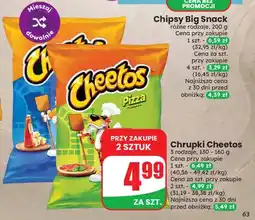 Dino Chrupki pizza Cheetos oferta