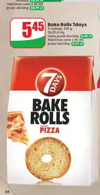 Dino Bake Rolls Pizza 7days oferta