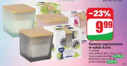 Dino Świeca zapachowa w szkle Aura oferta