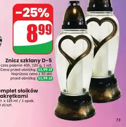 Dino Znicz szklany D-5 oferta