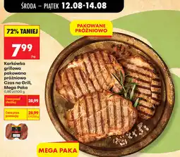 Biedronka Karkówka grillowa pakowana próżniowo Czas na Grill, Mega Paka oferta