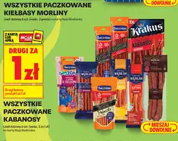 Biedronka Wszystkie paczkowane kabanosy oferta