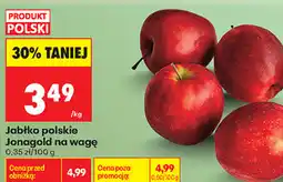 Biedronka Jabłko polskie Jonagold na wagę oferta