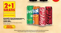 Biedronka Napój gazowany Coca-Cola, Coca-Cola Zero Cukru, Fanta, Sprite oferta