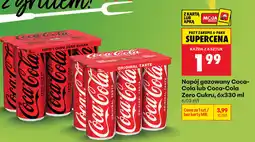 Biedronka Napój gazowany Coca-Cola lub Coca-Cola Zero Cukru oferta