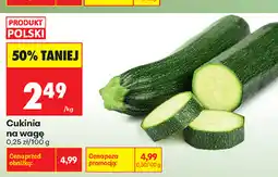 Biedronka Cukinia na wagę oferta