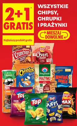 Biedronka Wszystkie chipsy, chrupki i prażynki oferta