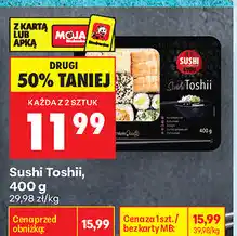Biedronka Sushi Toshii oferta