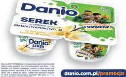 Biedronka Serek homogenizowany waniliowy Danio oferta