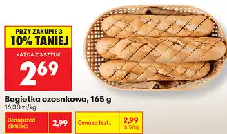 Biedronka Bagietka czosnkowa oferta