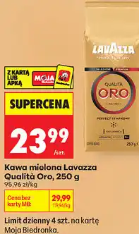 Biedronka Kawa mielona Lavazza Qualità Oro oferta