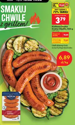 Biedronka Kiełbasa Śląska Kraina Wędlin oferta
