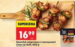 Biedronka Szaszłyk wieprzowy z warzywami Czas na Grill oferta