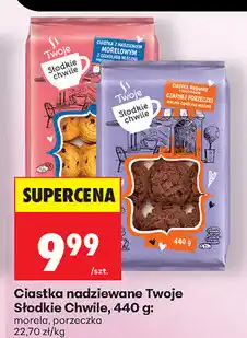 Biedronka Ciastka nadziewane Twoje Słodkie Chwile oferta