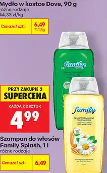 Biedronka Szampon do włosów Family Splash oferta