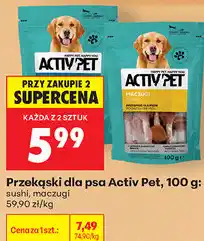 Biedronka Przekąski dla psa Activ Pet oferta