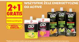 Biedronka Wszystkie żele energetyczne Go Active oferta