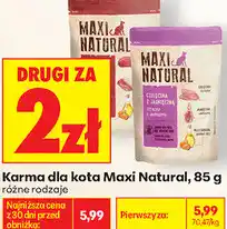 Biedronka Karma dla kota Maxi Natural oferta