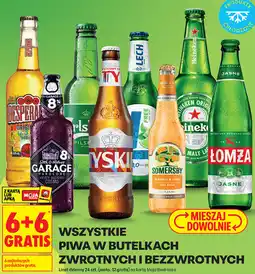 Biedronka Wszystkie piwa w butelkach zwrotnych i bezzwrotnych oferta