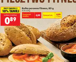 Biedronka Bułka poranna fitness oferta