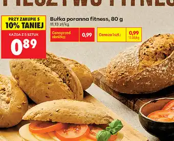Biedronka Bułka poranna fitness oferta