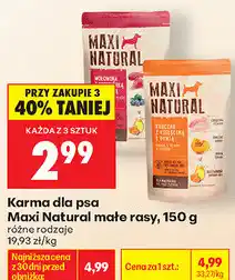 Biedronka Karma dla psa Maxi Natural małe rasy oferta