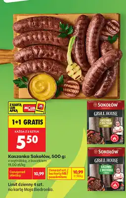 Biedronka Kaszanka Sokołów oferta