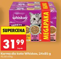 Biedronka Karma dla kota Whiskas oferta