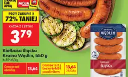 Biedronka Kiełbasa Śląska Kraina Wędlin oferta
