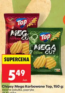 Biedronka Chipsy Mega Karbowane Top oferta