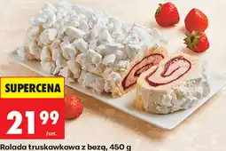 Biedronka Rolada truskawkowa z bezą oferta