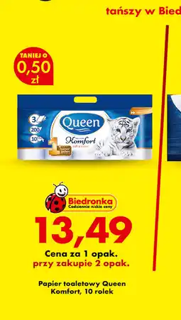 Biedronka Papier Queen Comfort oferta