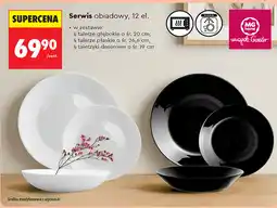Biedronka MG home Serwis obiadowy, 12 el oferta
