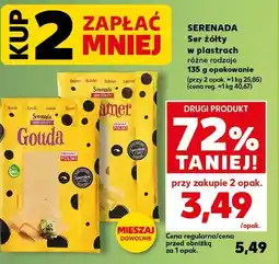 Kaufland Serenada Ser żółty w plastrach oferta