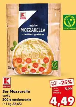 Kaufland Classic Ser Mozzarella tarty oferta