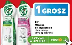 Kaufland Cif Mleczko do czyszczenia różne rodzaje oferta