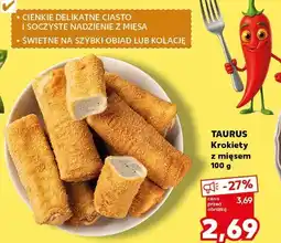 Kaufland TAURUS Krokiety z mięsem oferta