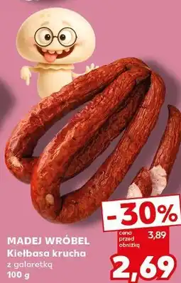 Kaufland Madej Wróbel Kiełbasa krucha z galaretką oferta