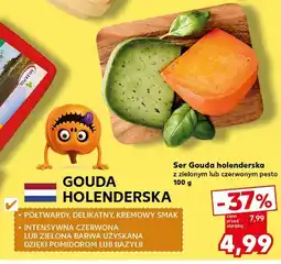 Kaufland Ser Gouda holenderska z zielonym lub czerwonym pesto oferta